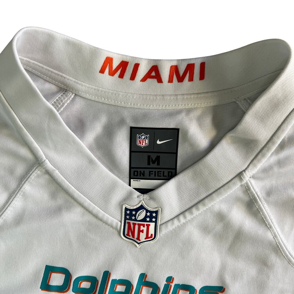 Nike Miami Dolphins Tyreek Hill #10 NFL On Field Jersey White Men’s Medium - Picture 2 of 16